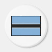 Botswana Flag Magneet (Voorkant)