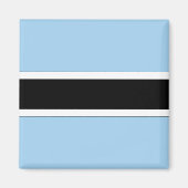Botswana Flag Magneet (Voorkant)