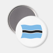 Botswana Flag Magnet (Voorkant / Achterkant)