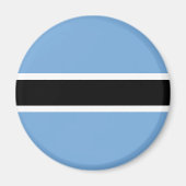 Botswana Flag Magnet (Voorkant)