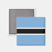 Botswana Flag Magnet (Voorkant / Achterkant)