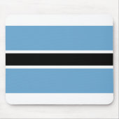 Botswana Flag Muismat (Voorkant)