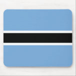 Botswana Flag Muismat<br><div class="desc">wereldwijde vlaggenproducten - Je kunt je eigen tekst toevoegen.</div>