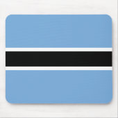 Botswana Flag Muismat (Voorkant)