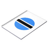 Botswana Flag Notitieboek (Linkerzijde)