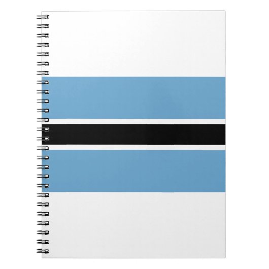 Botswana Flag Notitieboek (Voorkant)