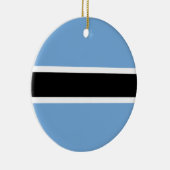 Botswana Flag Ornament (Rechts)