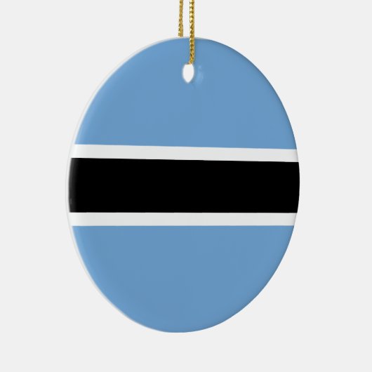 Botswana Flag Ornament (Rechts)