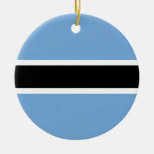 Botswana Flag Ornament