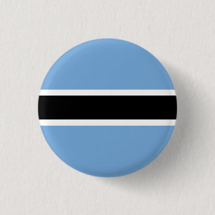 Botswana Flag Ronde Button 3,2 Cm