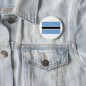 Botswana Flag Ronde Button 5,7 Cm (In situ)