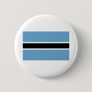 Botswana Flag Ronde Button 5,7 Cm