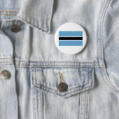 Botswana Flag Ronde Button 5,7 Cm (In situ)