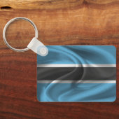 Botswana Flag Sleutelhanger (Achterkant)