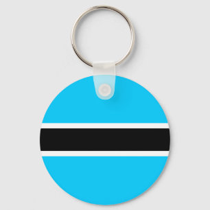 Botswana Flag Sleutelhanger