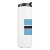 Botswana Flag Thermosbeker (Gedraaid links)