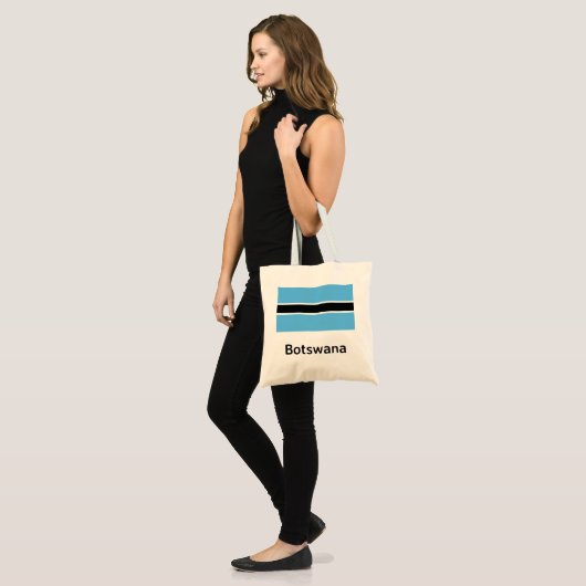 Botswana Flag Tote Bag (Voorkant (model))