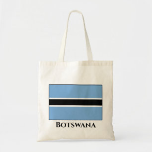Botswana Flag Tote Bag