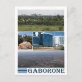 Botswana - Gaborone - Briefkaart (Voorkant)