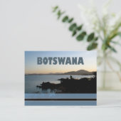 Botswana - Gaborone Dam Briefkaart. Briefkaart (Staand voorkant)