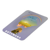 Botswana kaart magneet (Linkerzijde)