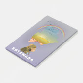 Botswana-kaart Post-it® Notes (Schuin)