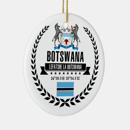 Botswana Keramisch Ornament (Rechts)