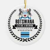 Botswana Keramisch Ornament (Voorkant)