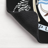 Botswana land wapen wapenschild symbool embleem vl muismat (Hoek)