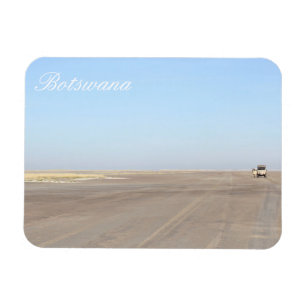 Botswana Landscape Salt Pans Savannah Magneet