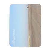 Botswana Landscape Salt Pans Savannah Magneet (Verticaal)