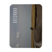 Botswana Landscape Savannah Savanna Grass Salt Pan Magneet (Verticaal)