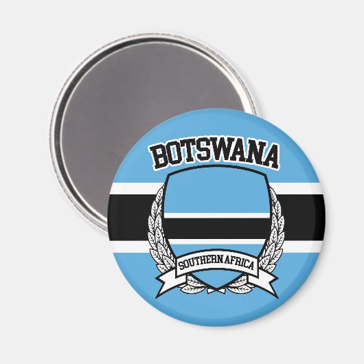 Botswana Magneet (Voorkant / Achterkant)