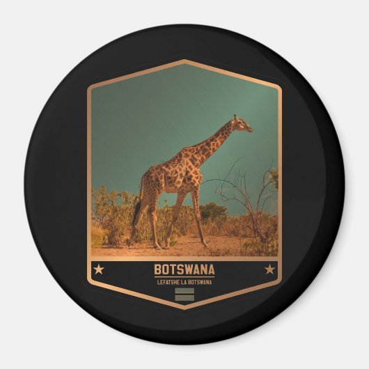 Botswana Magneet (Voorkant)