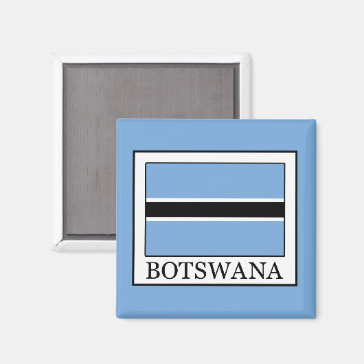 Botswana Magneet (Voorkant / Achterkant)