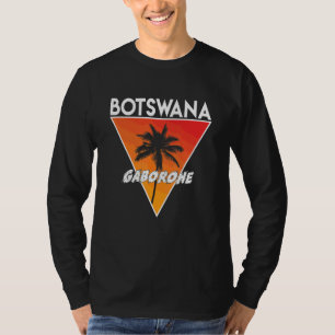 Botswana Met Zonnige Kleuren T-shirt