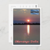 Botswana - Okavango Delta - Briefkaart (Voorkant / Achterkant)