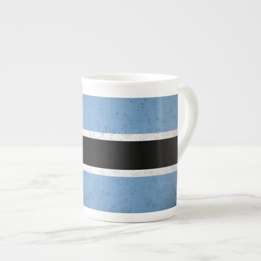 Botswana Porselein Kop (Voorkant rechts)