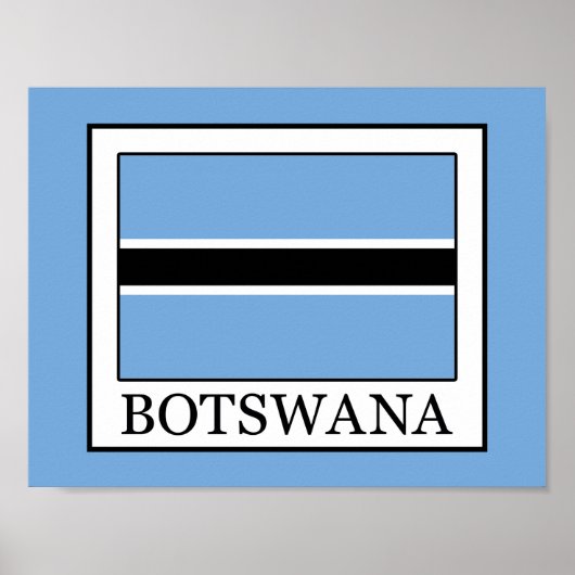 Botswana Poster (Voorkant)