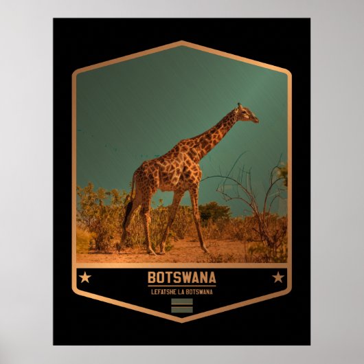 Botswana Poster (Voorkant)