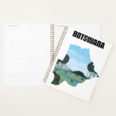 Botswana reisposter planner (Display)