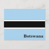  Botswana Reizen Toerisme Briefkaart (Voorkant)