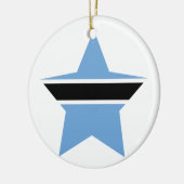 Botswana Star Keramisch Ornament (Links)