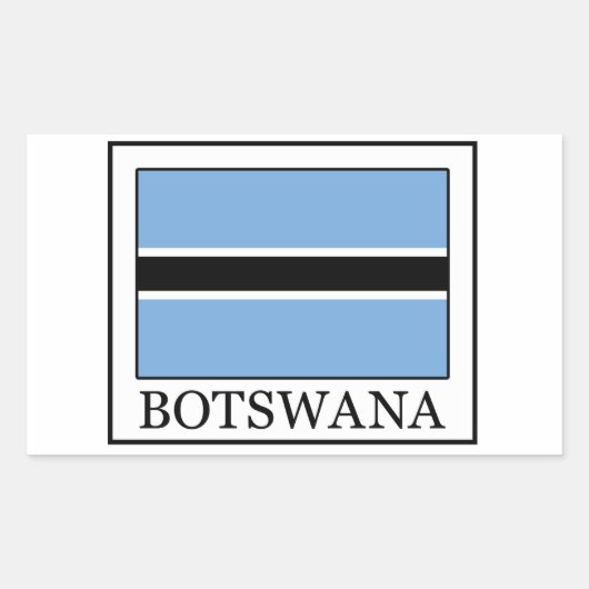Botswana Sticker (Voorkant)