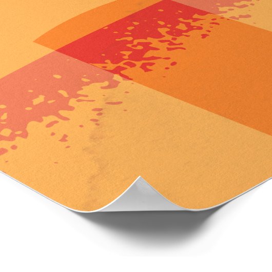 Botswana Vintage Travel Poster. Poster (Hoek)