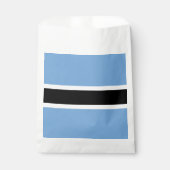 Botswana vlag bedankzakje (Voorkant)
