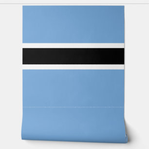 Botswana vlag behang