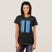 Botswana Vlag Botswana Liefde Botswana T-shirt (Voorkant volledig)