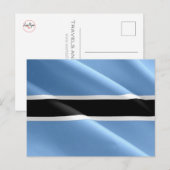 Botswana - Vlag - Briefkaart (Voorkant / Achterkant)