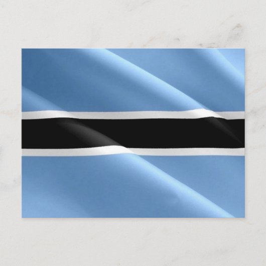Botswana - Vlag - Briefkaart (Voorkant)